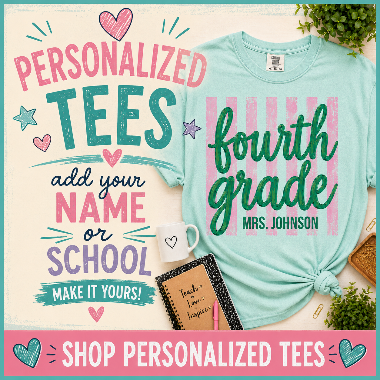 Personalized Teacher Shirts