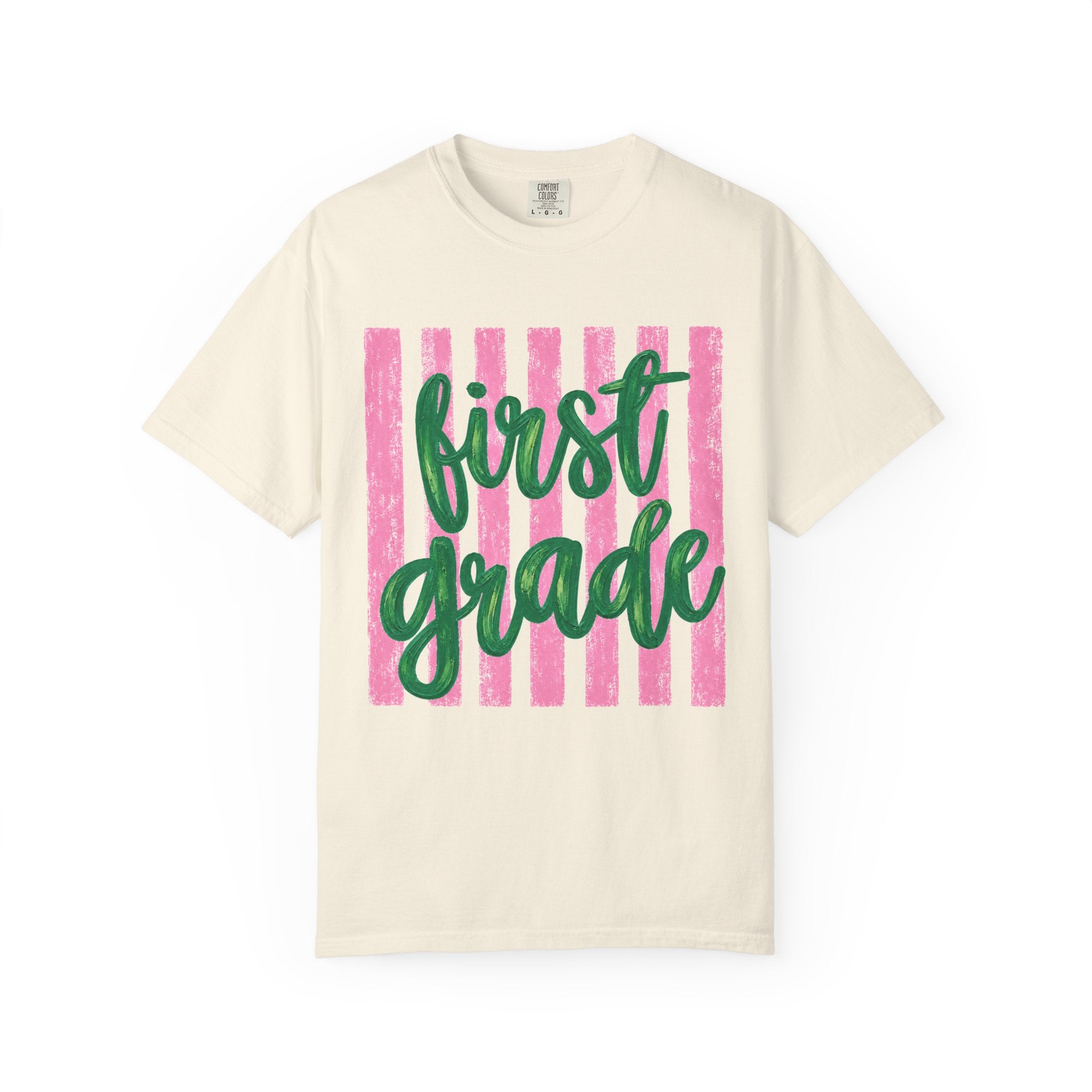 First Grade Teacher Shirt | 1st Grade Team Tee | Painted Script Back to School Shirt