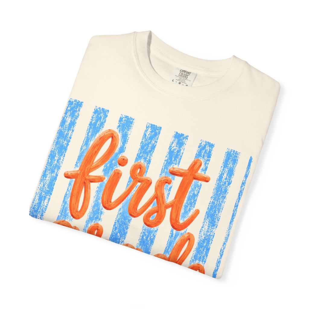 Personalized First Grade Teacher Shirt | 1st Grade Team Tee | Painted Script Back to School Shirt