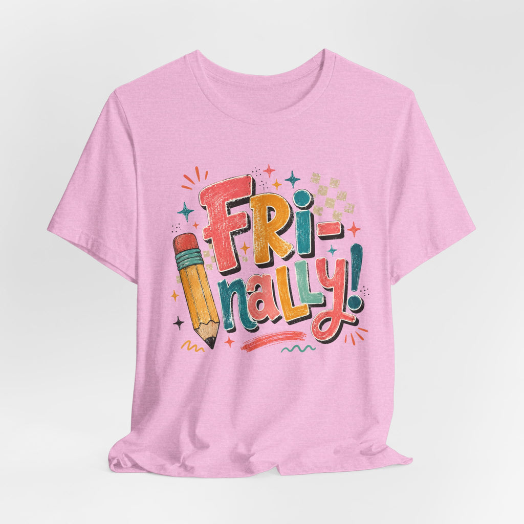 Fri-Nally Teacher Shirt | Retro Friday Teacher Tee