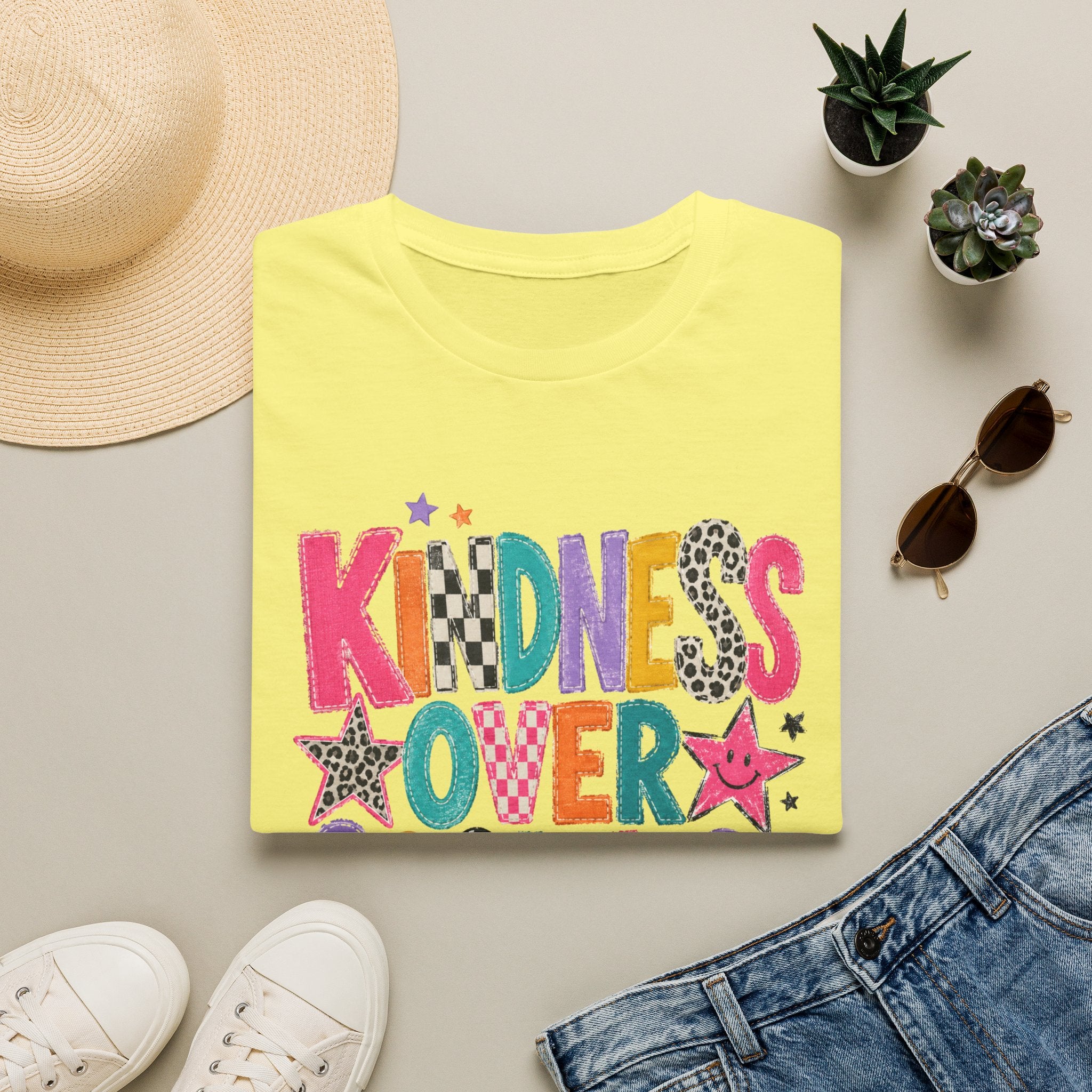 Kindness Over Coolness Teacher Shirt | Retro Back to School Tee | Positive School Shirt