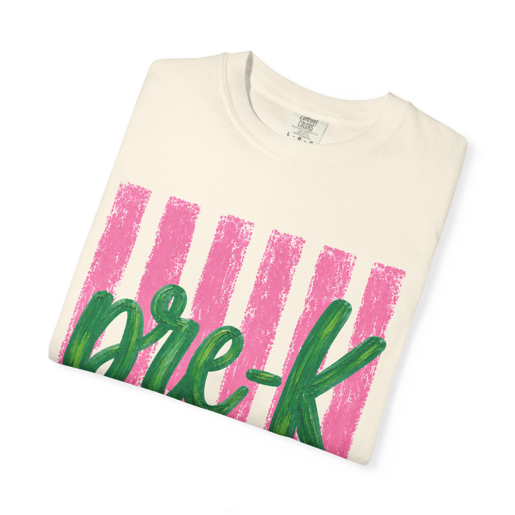 Personalized Pre-K Teacher Shirt | Pre K Grade Level Team Tee | Painted Script Back to School Shirt