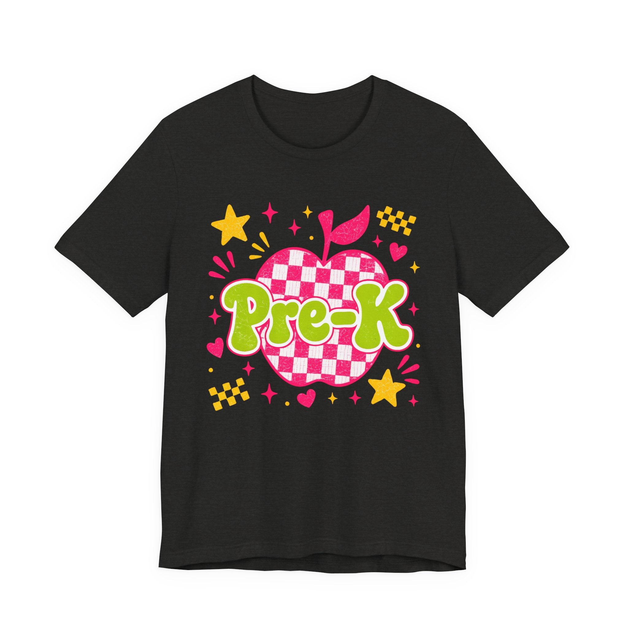 Retro Pre-K Teacher Shirt | Cute Checkerboard Teacher Tee | Back to School