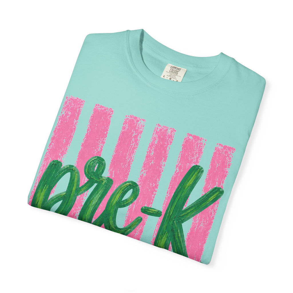 Personalized Pre-K Teacher Shirt | Pre K Grade Level Team Tee | Painted Script Back to School Shirt