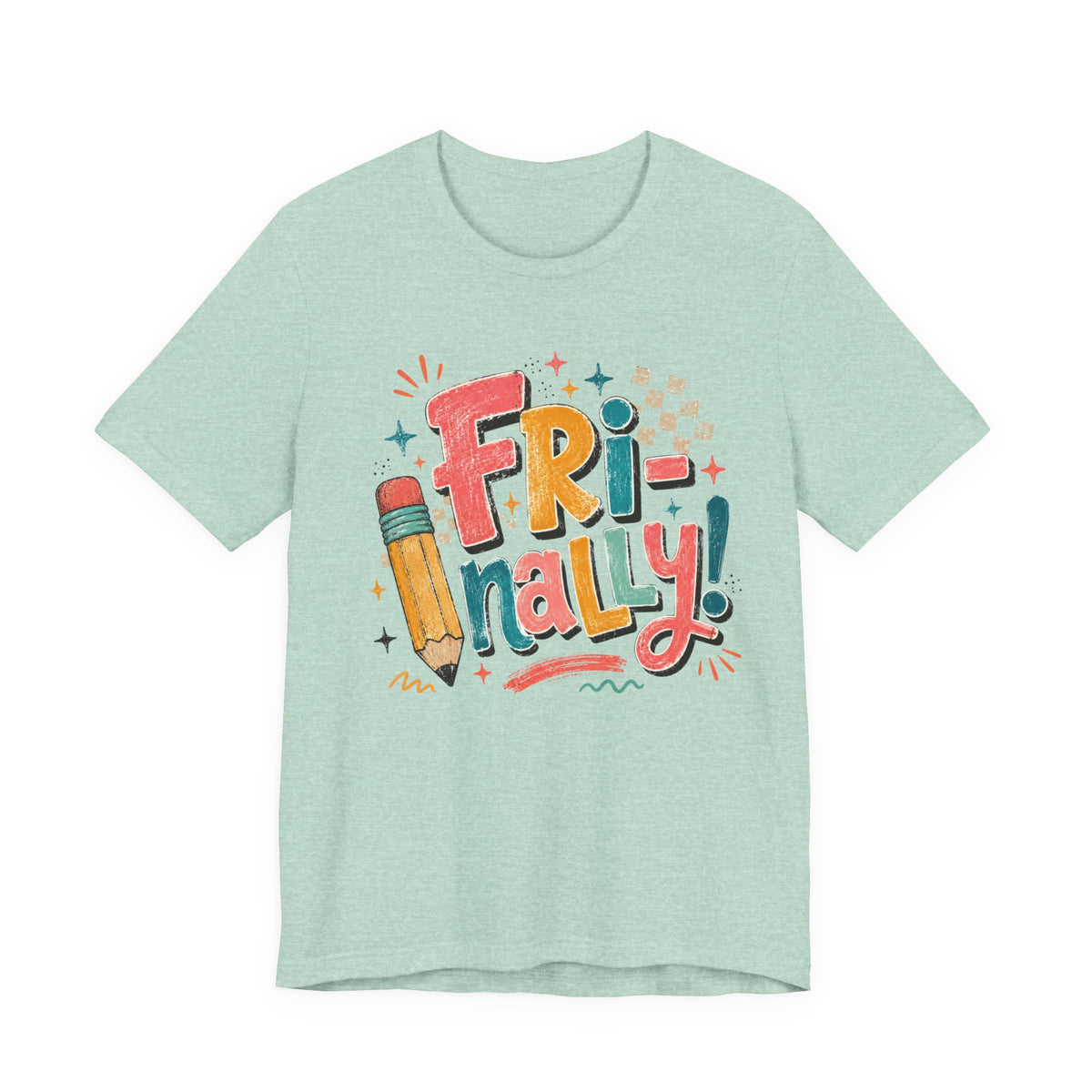 Fri-Nally Teacher Shirt | Retro Friday Teacher Tee