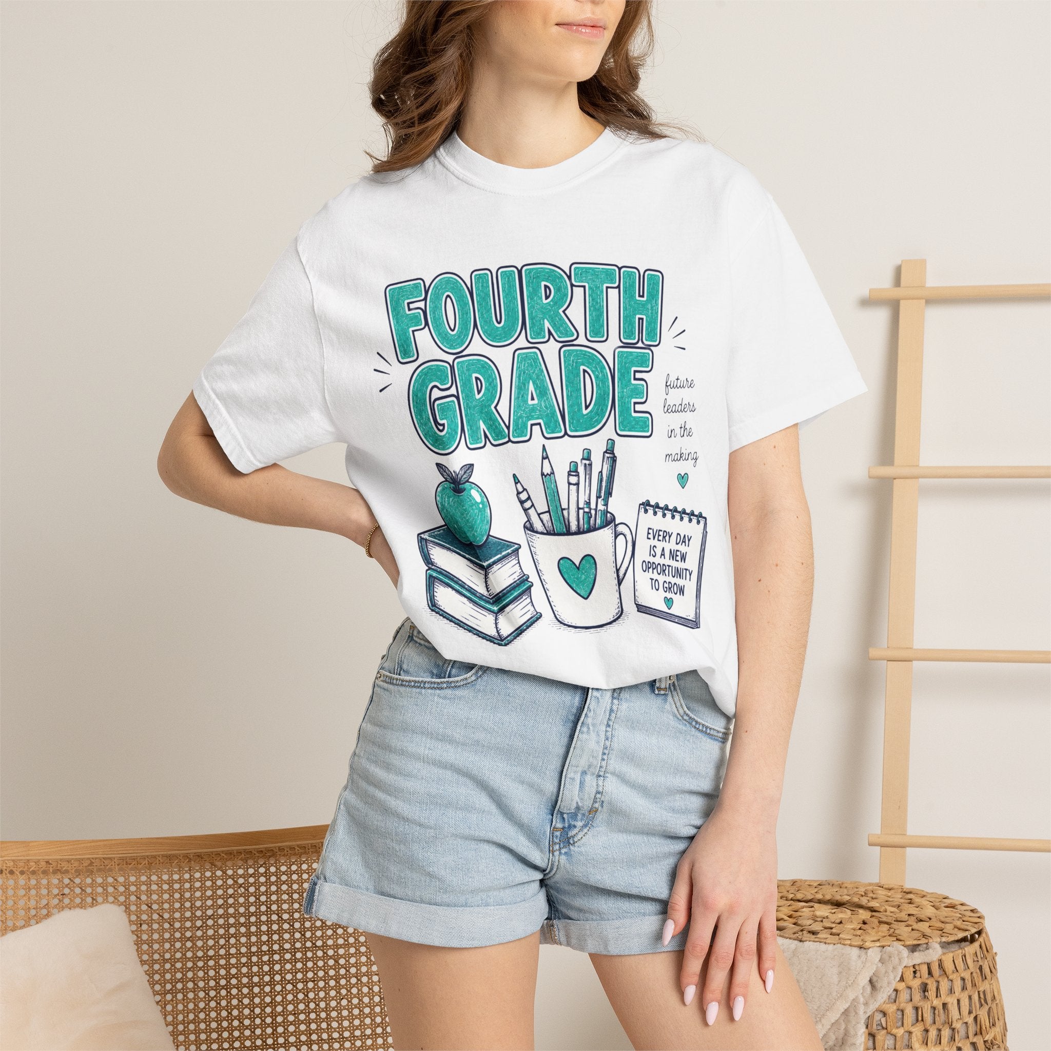 Fourth Grade Teacher Shirt | Cute Back to School Shirt