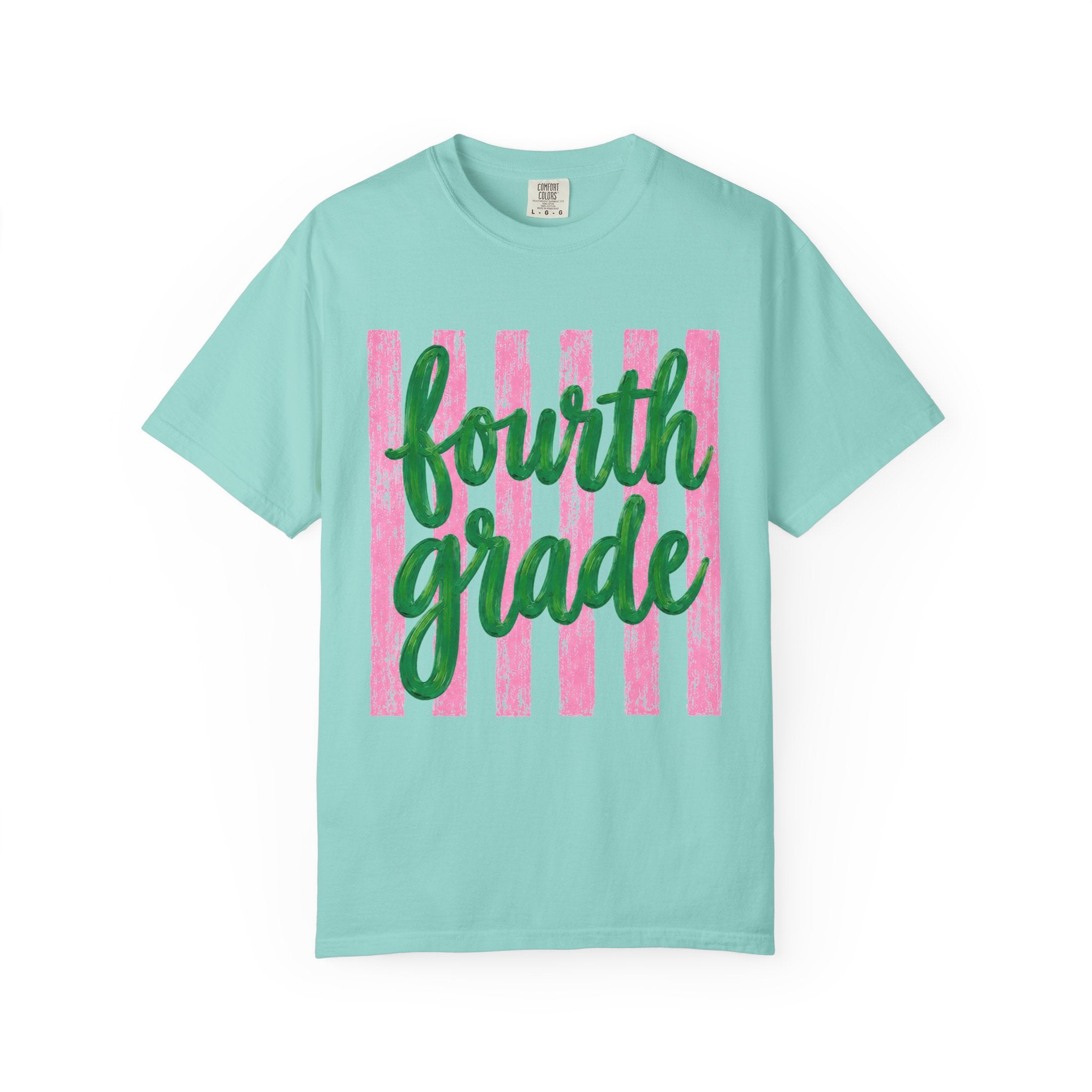 Fourth Grade Teacher Shirt | 4th Grade Team Tee | Painted Script Back to School Shirt