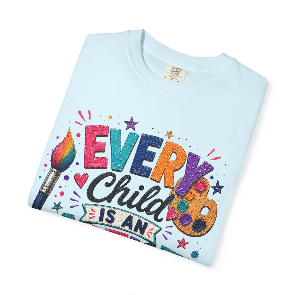 Every Child Is an Artist Shirt | Art Teacher Shirt | Elementary Art Teacher Gift | Inspirational Teacher Tee | Creative Classroom Shirt | Back to School Teacher Gift