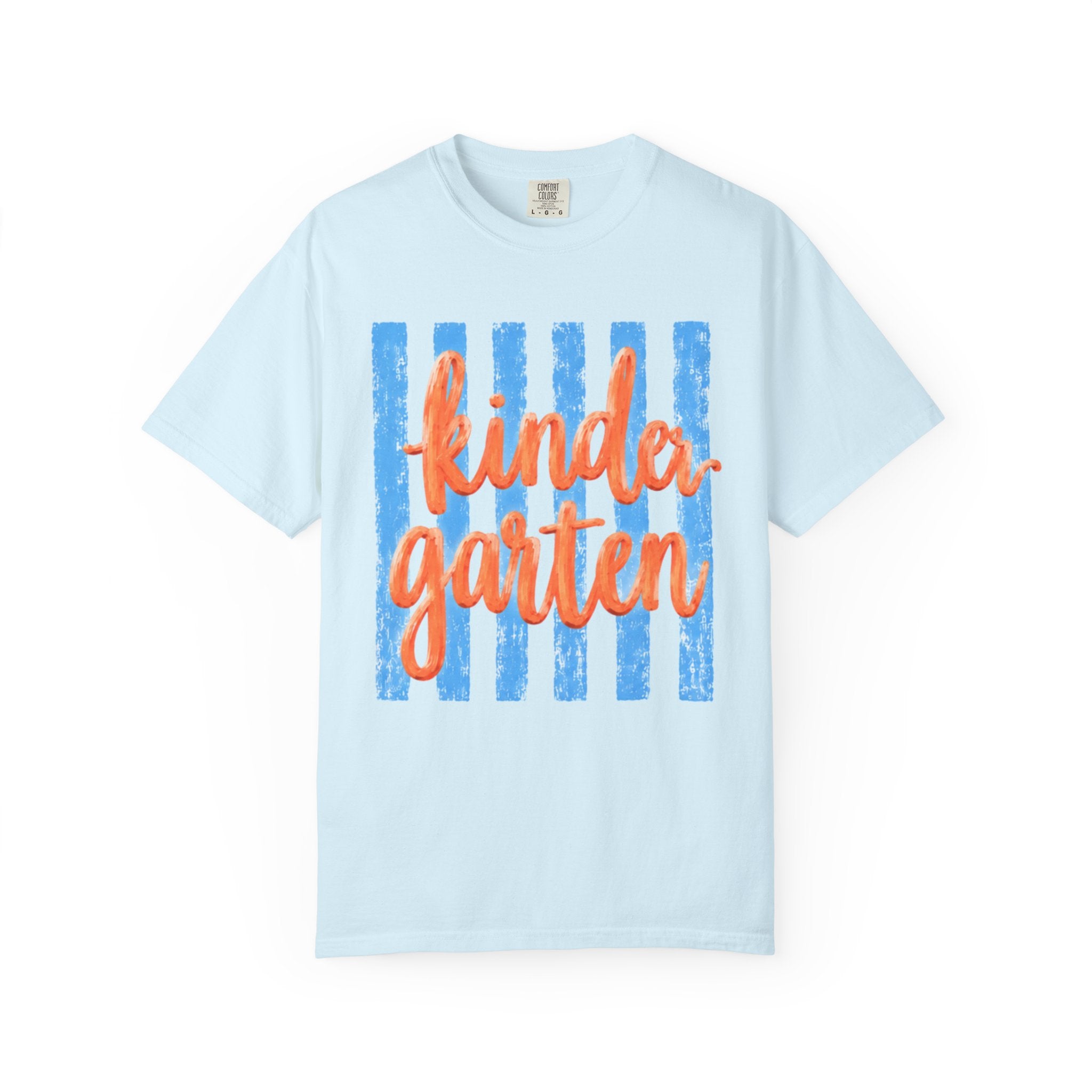 Kindergarten Teacher Shirt | Kinder Grade Level Team Tee | Painted Script Back to School Shirt