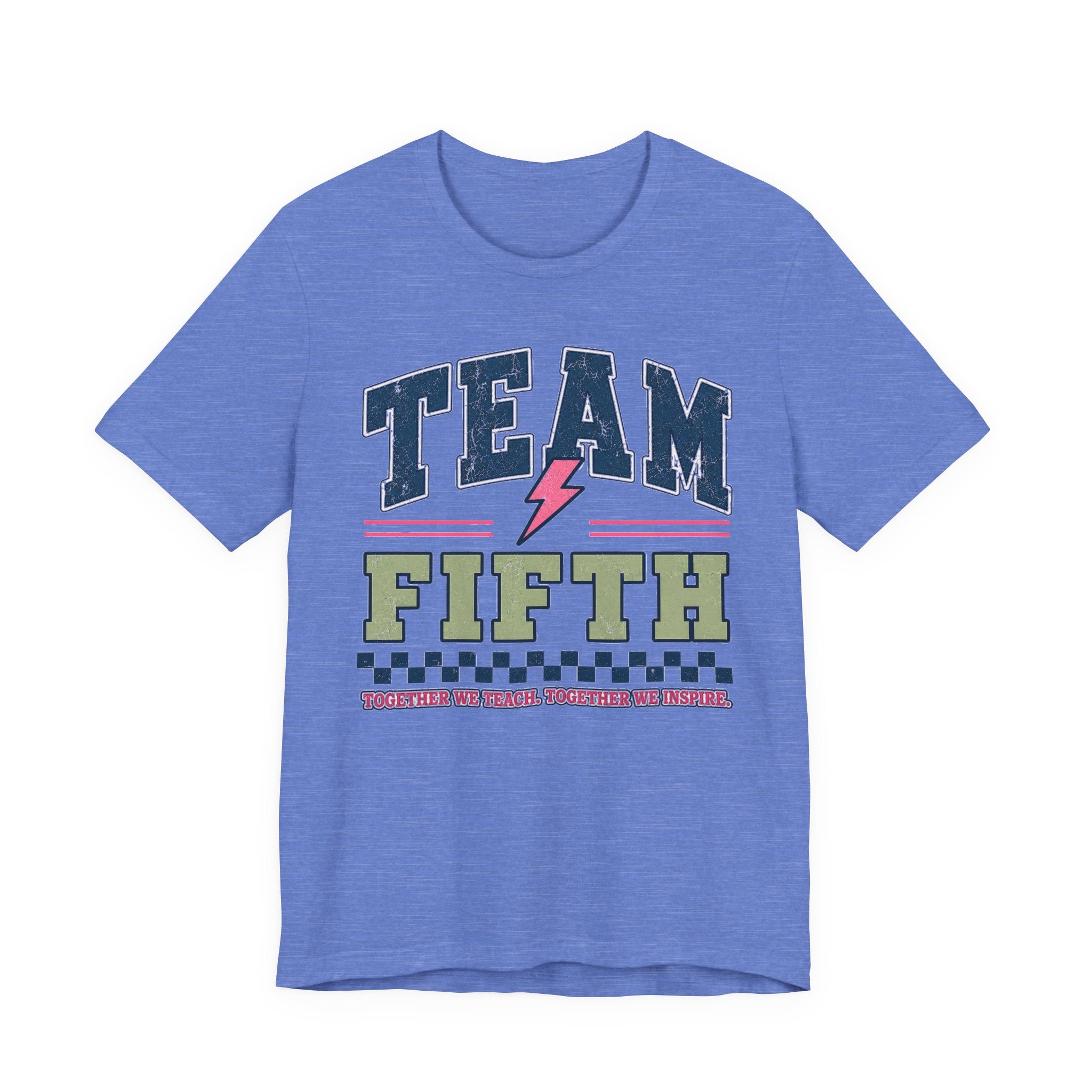 Fifth Grade Varsity Teacher Shirt | Custom Teacher Tee | Back to School Teacher Gift | Bella+Canvas 3001 Graphic T-Shirt