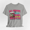 All Aboard the Nope Train Graphic Tee | Funny Teacher Shirt | Introvert Humor Shirt | Sarcastic Tee | Everyday Mood Shirt