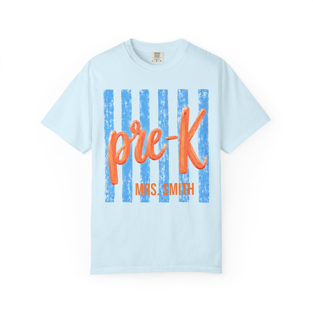 Pre-K Teacher Shirt | Pre K Grade Level Team Tee | Painted Script Back to School Shirt