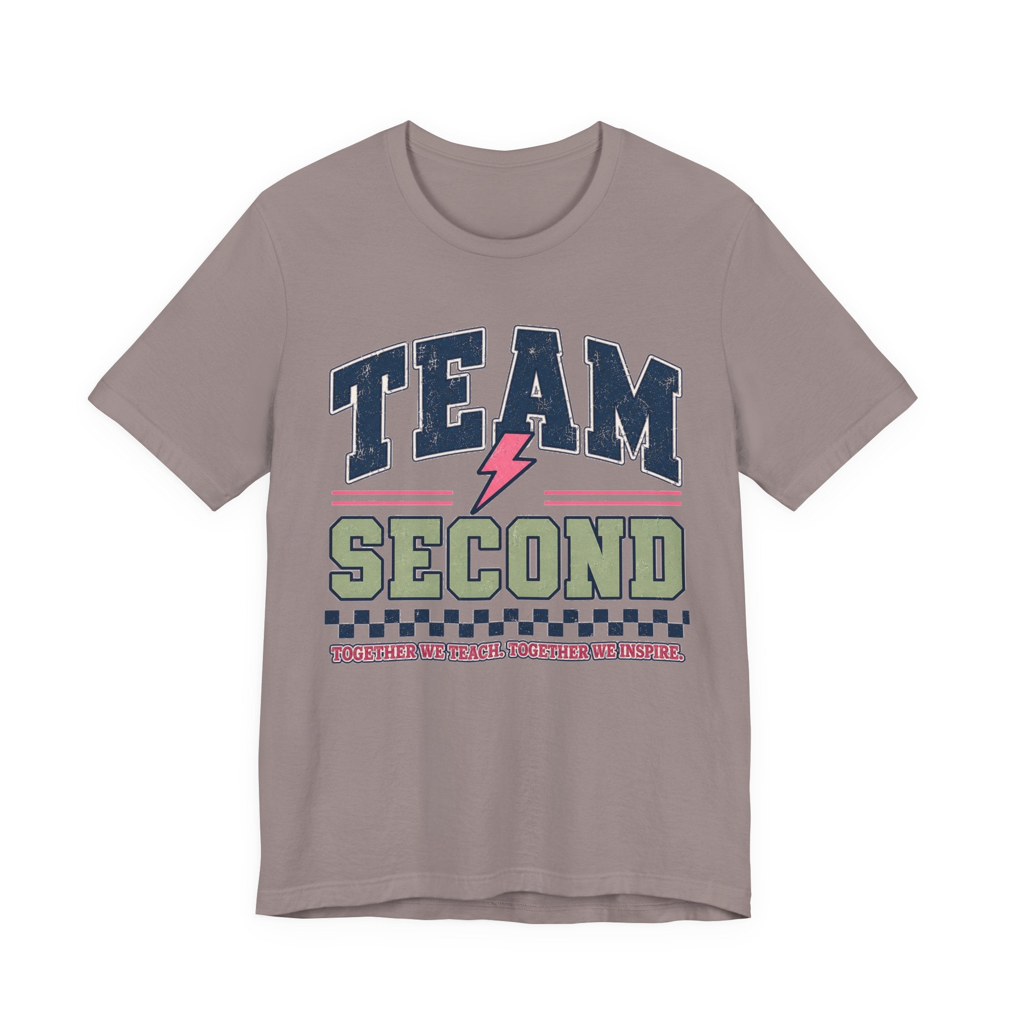 Second Varsity Teacher Shirt | Custom Teacher Tee | Back to School Teacher Gift | Bella+Canvas 3001 Graphic T-Shirt