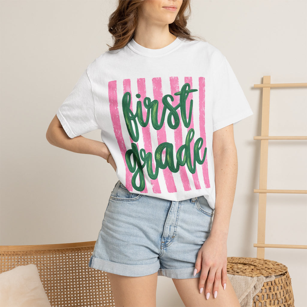 First Grade Teacher Shirt | Cute Back to School Shirt