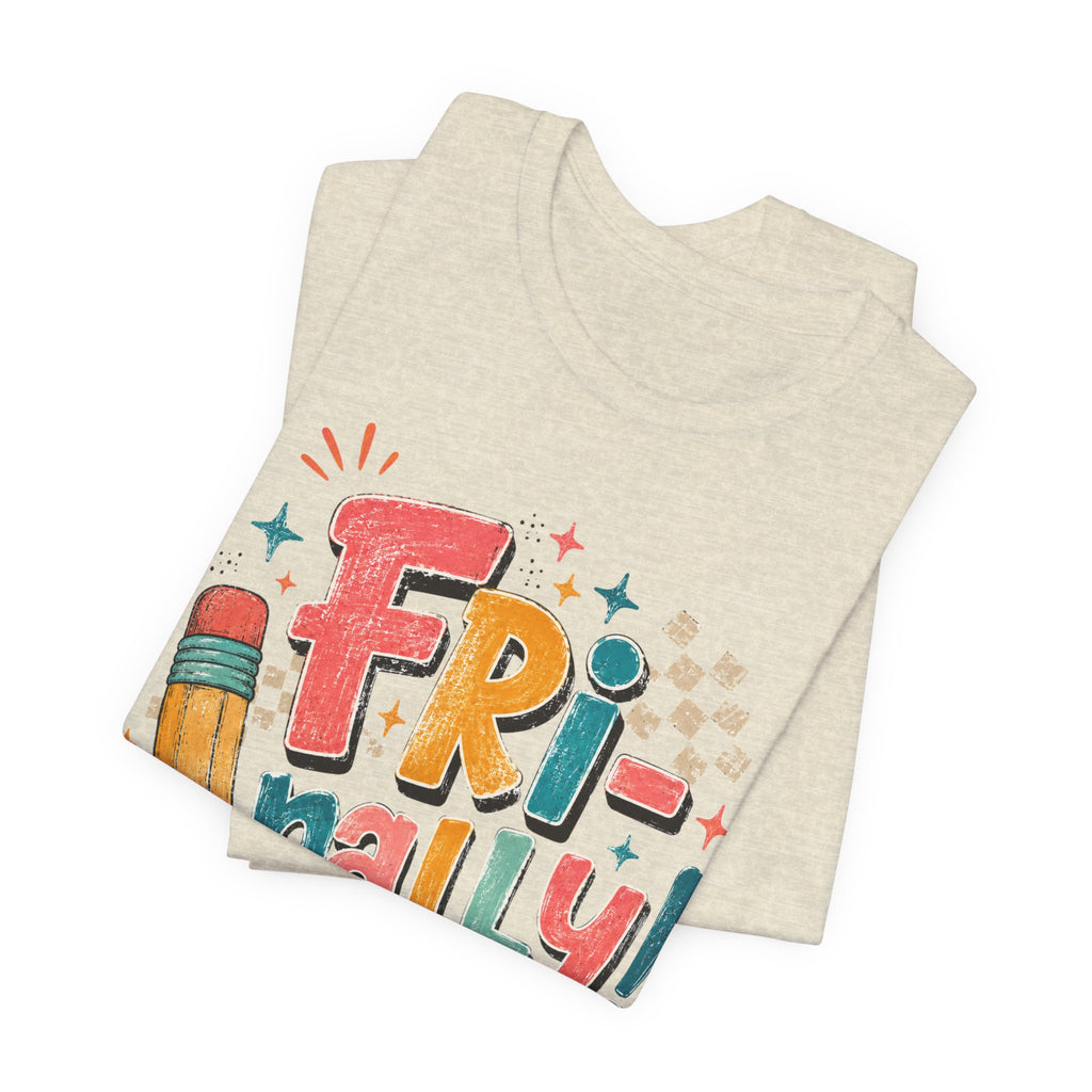 Fri-Nally Teacher Shirt | Retro Friday Teacher Tee
