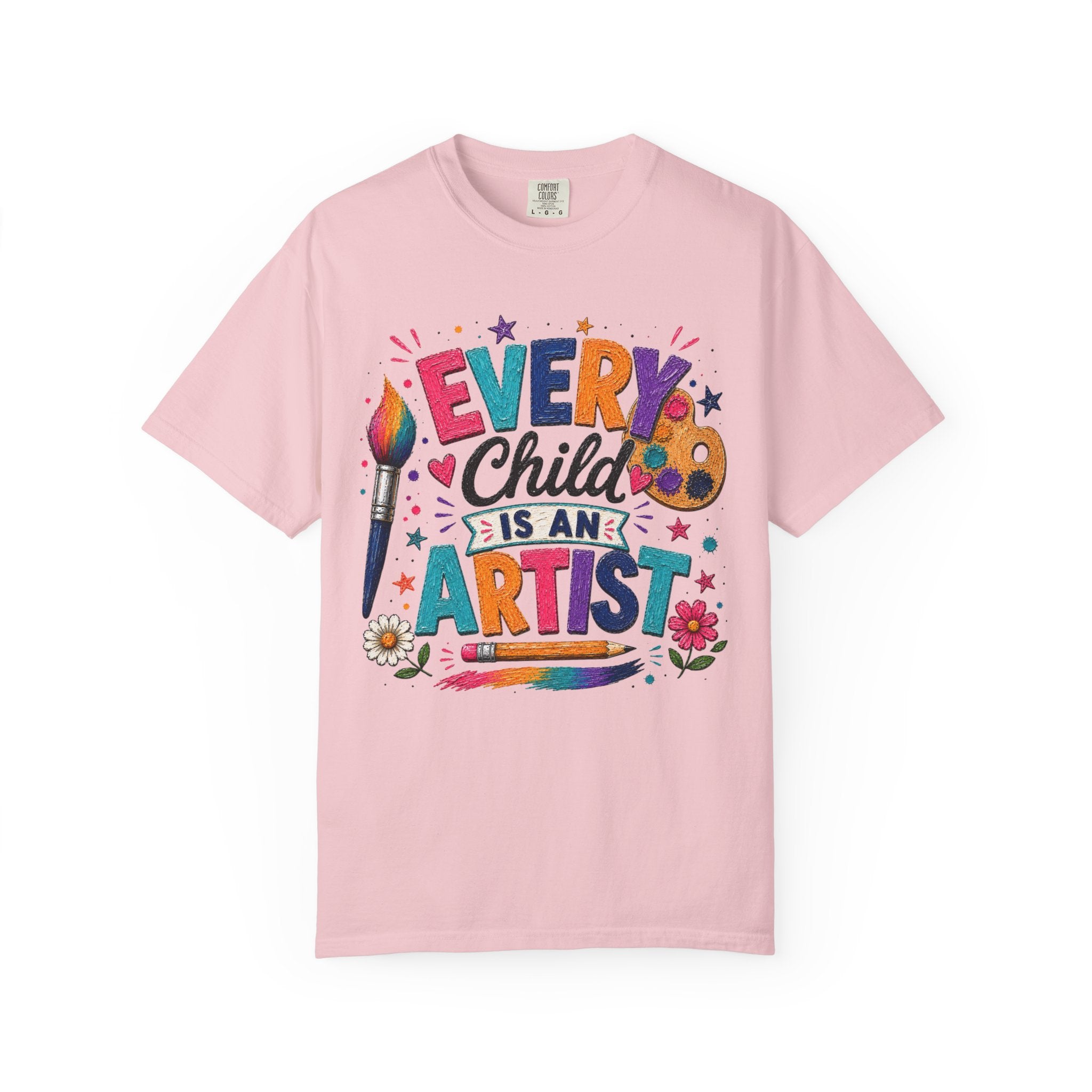 Every Child Is an Artist Shirt | Art Teacher Shirt | Elementary Art Teacher Gift | Inspirational Teacher Tee | Creative Classroom Shirt | Back to School Teacher Gift