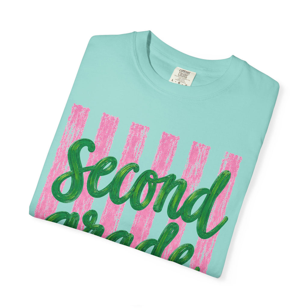 Personalized Second Grade Teacher Shirt | 2nd Grade Team Tee | Painted Script Back to School Shirt