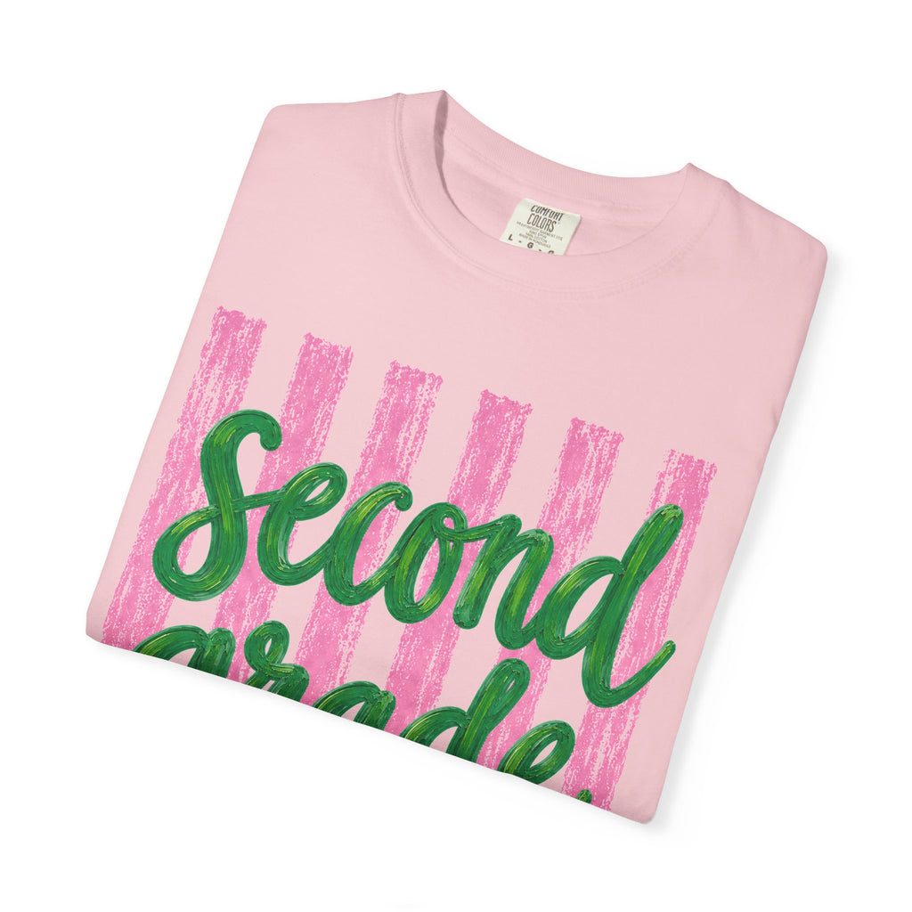 Personalized Second Grade Teacher Shirt | 2nd Grade Team Tee | Painted Script Back to School Shirt