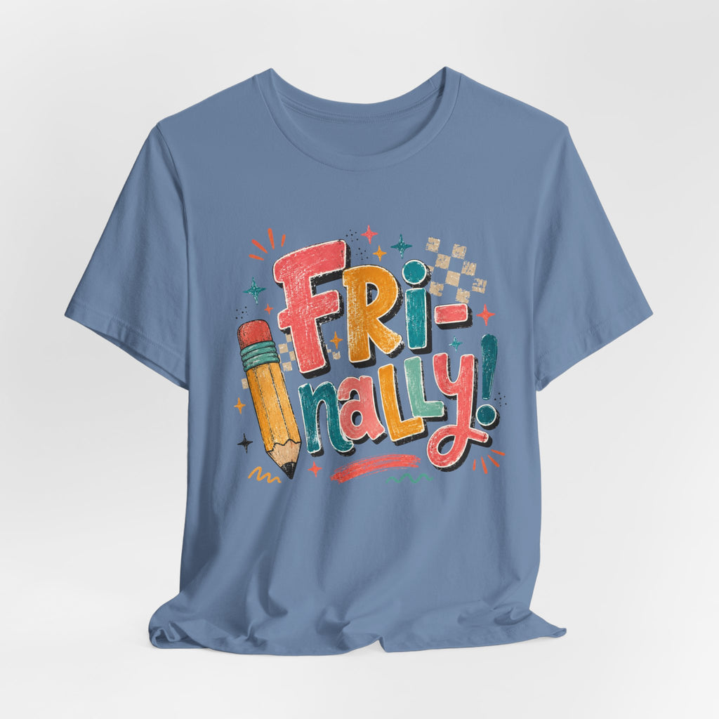 Fri-Nally Teacher Shirt | Retro Friday Teacher Tee