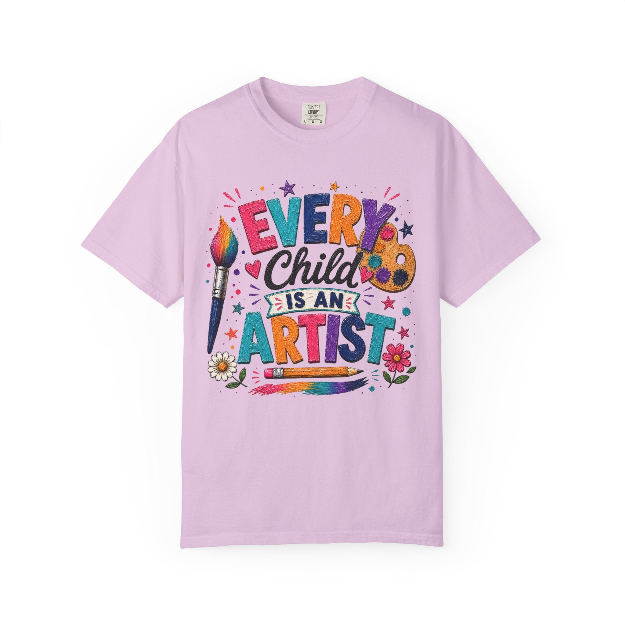 Every Child Is an Artist Shirt | Art Teacher Shirt | Elementary Art Teacher Gift | Inspirational Teacher Tee | Creative Classroom Shirt | Back to School Teacher Gift