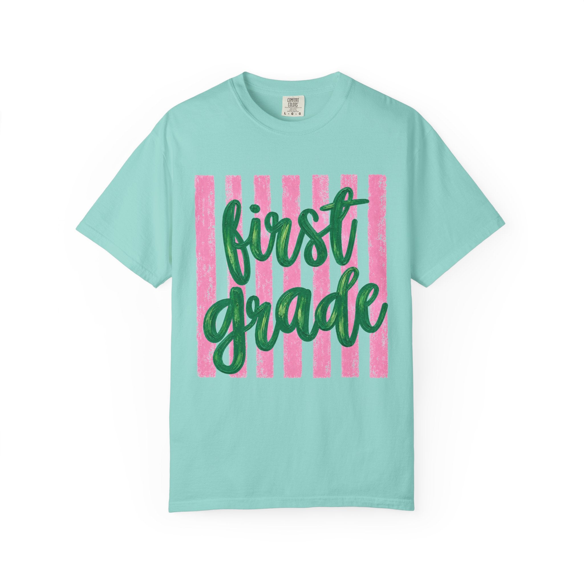 First Grade Teacher Shirt | 1st Grade Team Tee | Painted Script Back to School Shirt