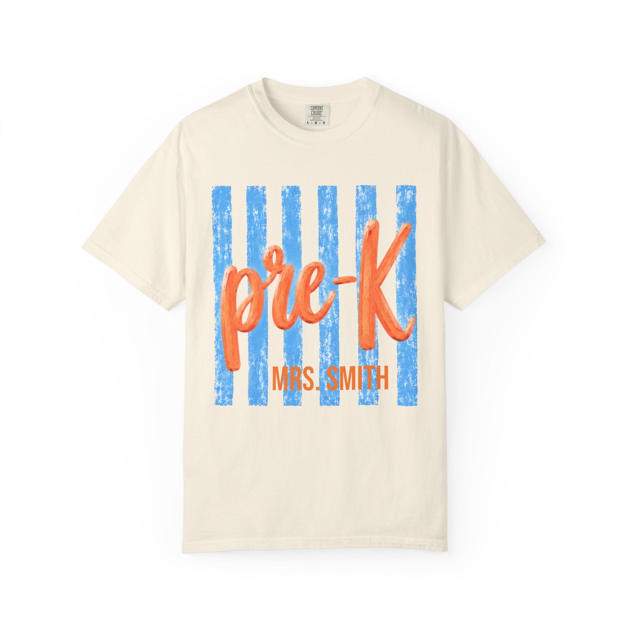 Personalized Pre-K Teacher Shirt | Pre K Grade Level Team Tee | Painted Script Back to School Shirt