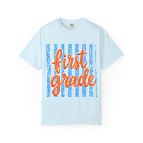 First Grade Teacher Shirt | 1st Grade Team Tee | Painted Script Back to School Shirt