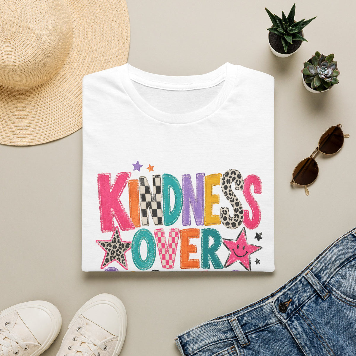 Kindness Over Coolness Teacher Shirt | Retro Back to School Tee | Positive School Shirt
