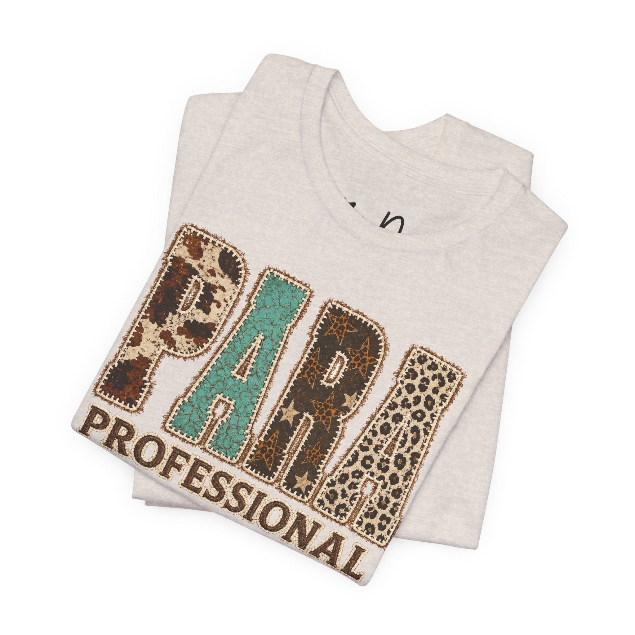 Personalized Para Professional Shirt | Custom Name Paraprofessional Tee | Faux Embroidered Appliqué Teacher Assistant Shirt |