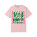 Personalized Third Grade Teacher Shirt | 3rd Grade Team Tee | Painted Script Back to School Shirt
