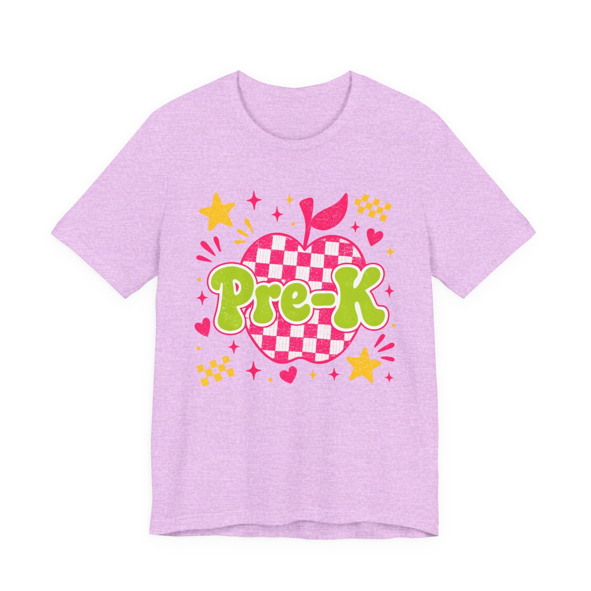 Retro Pre-K Teacher Shirt | Cute Checkerboard Teacher Tee | Back to School