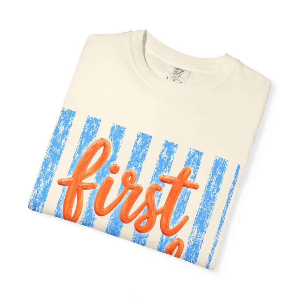 Personalized First Grade Teacher Shirt | 1st Grade Team Tee | Painted Script Back to School Shirt