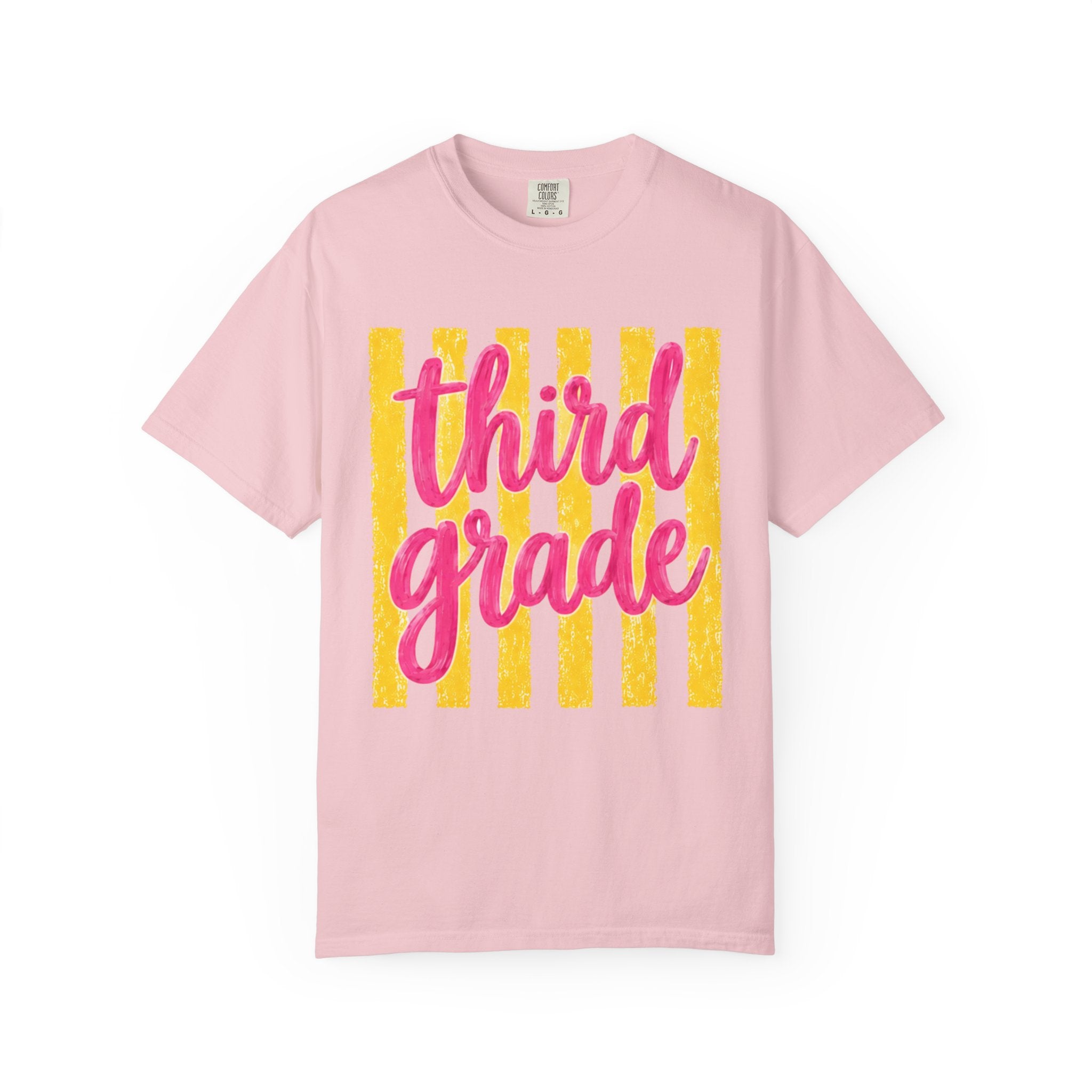 Third Grade Teacher Shirt | 3rd Grade Team Tee | Painted Script Back to School Shirt