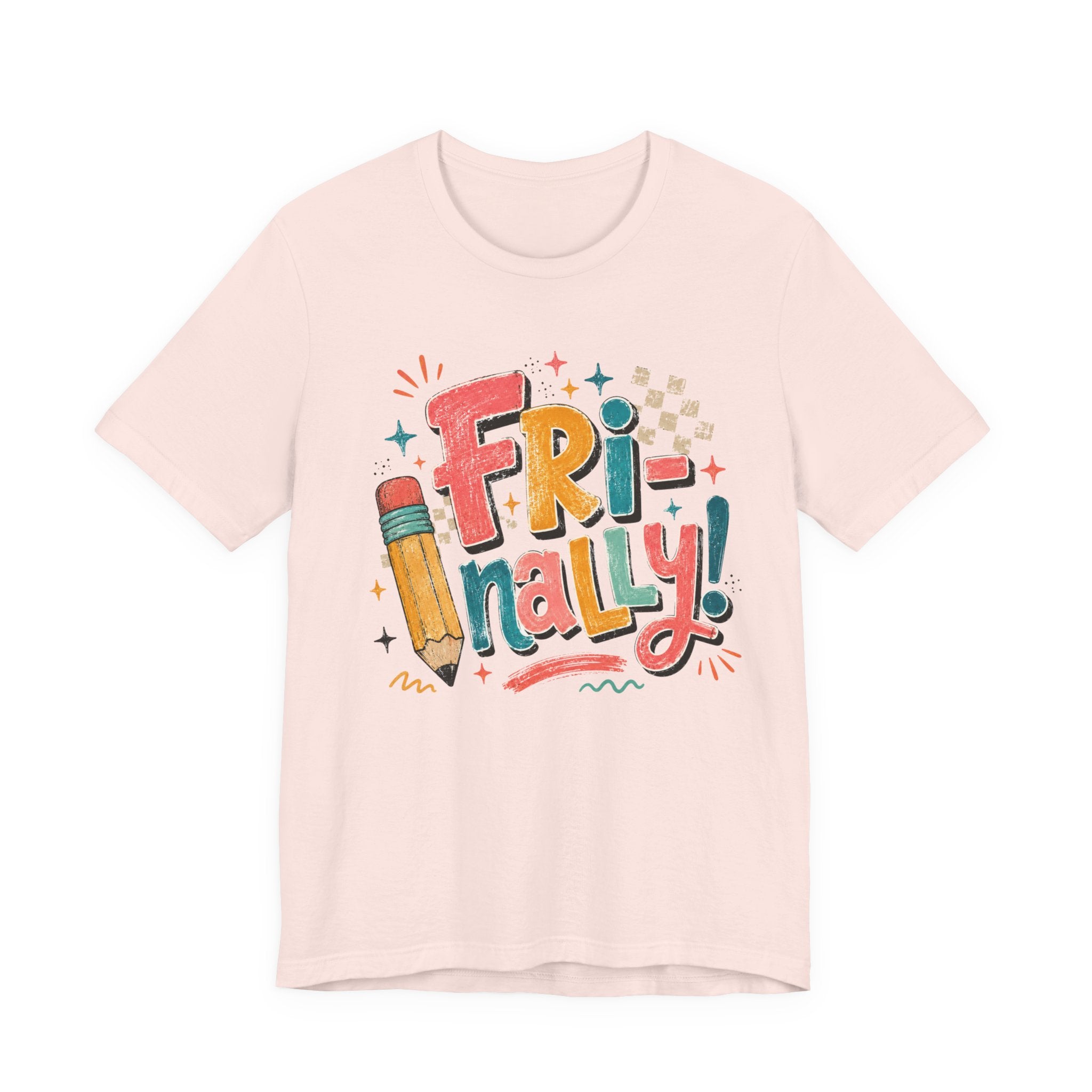 Fri-Nally Teacher Shirt | Retro Friday Teacher Tee