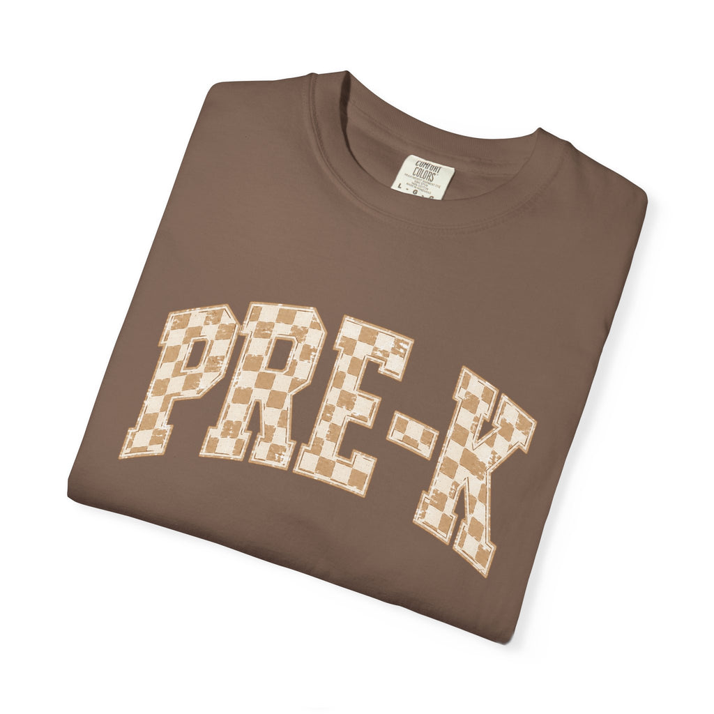 Pre-K Teacher Shirt | Retro Leopard Teacher Tee