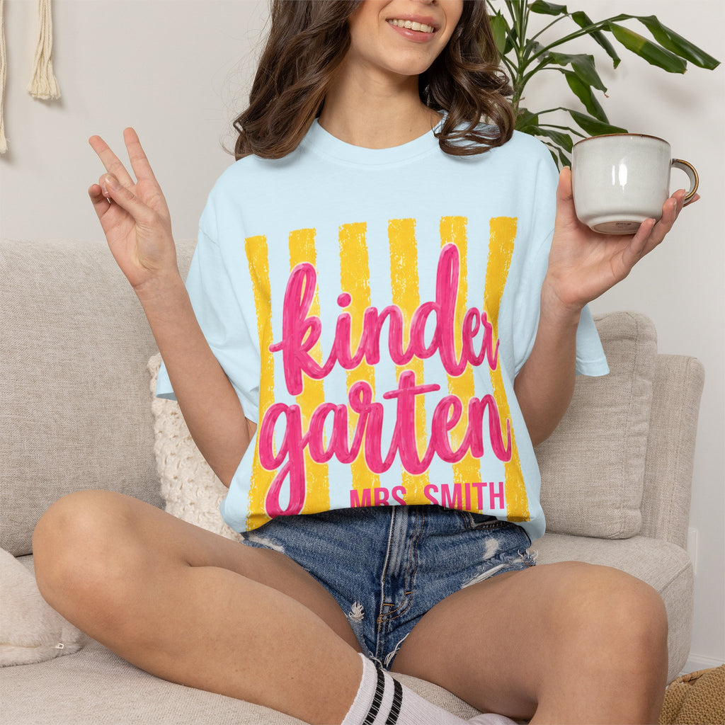 Kindergarten Teacher Shirt | Cute Back to School Shirt