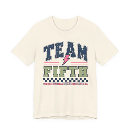 Fifth Grade Varsity Teacher Shirt | Custom Teacher Tee | Back to School Teacher Gift | Bella+Canvas 3001 Graphic T-Shirt