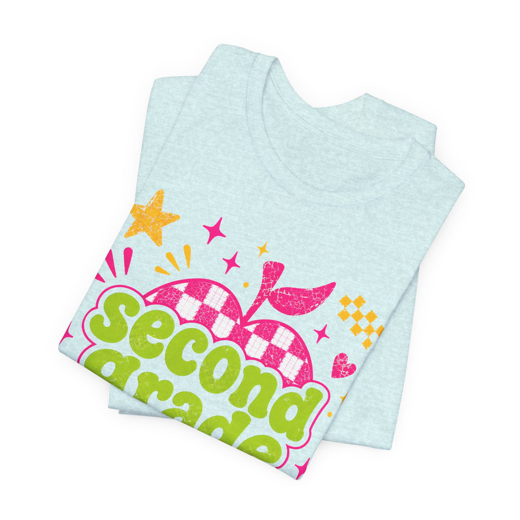 Second Grade eacher Shirt | Custom Teacher Tee | Back to School Teacher Gift | Bella+Canvas 3001 Graphic T-Shirt