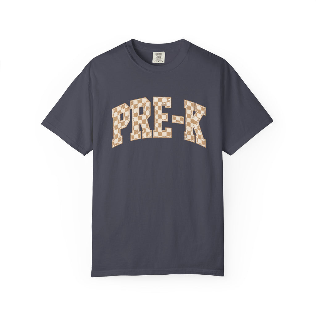 Pre-K Teacher Shirt | Retro Leopard Teacher Tee