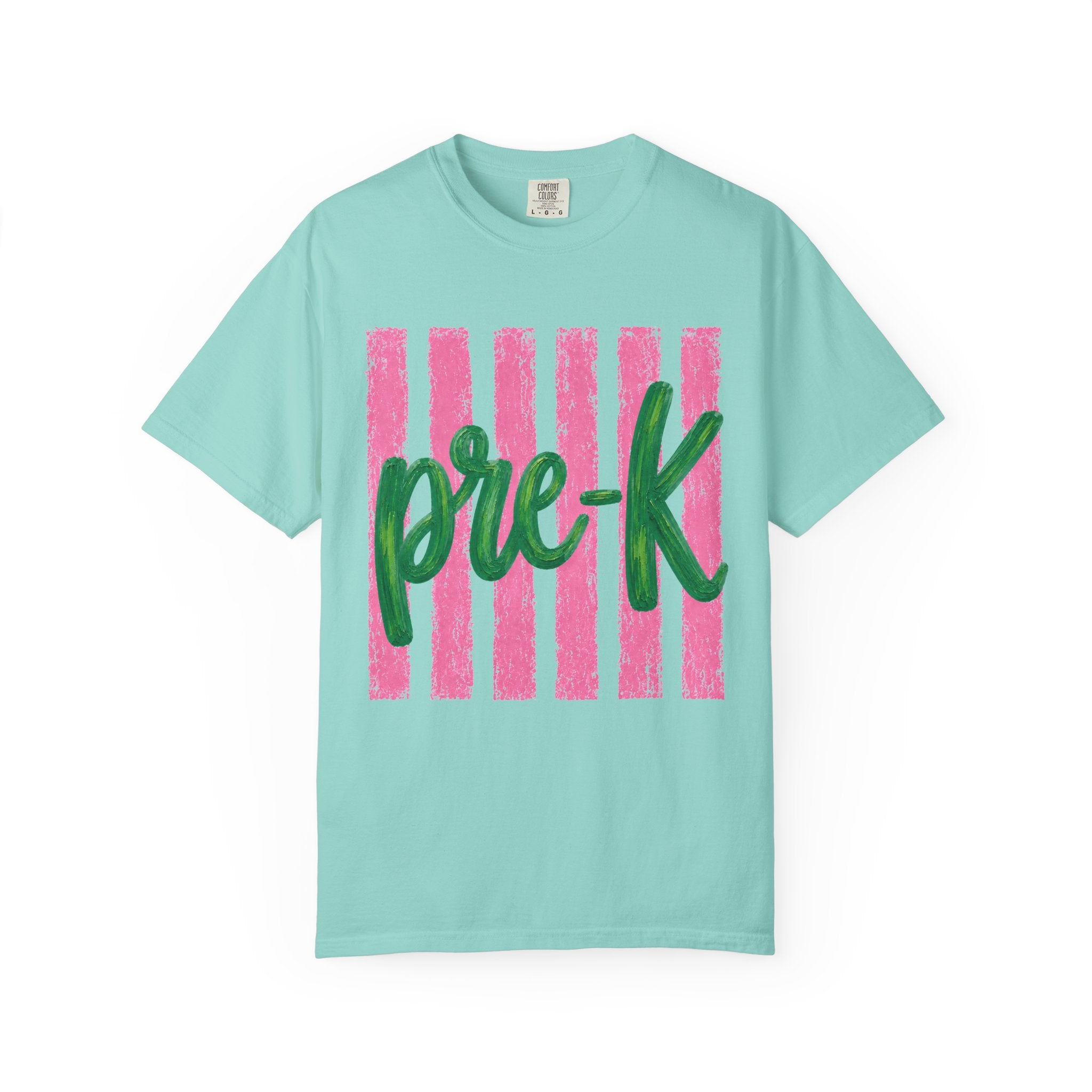 Pre-K Teacher Shirt | Pre K Grade Level Team Tee | Painted Script Back to School Shirt