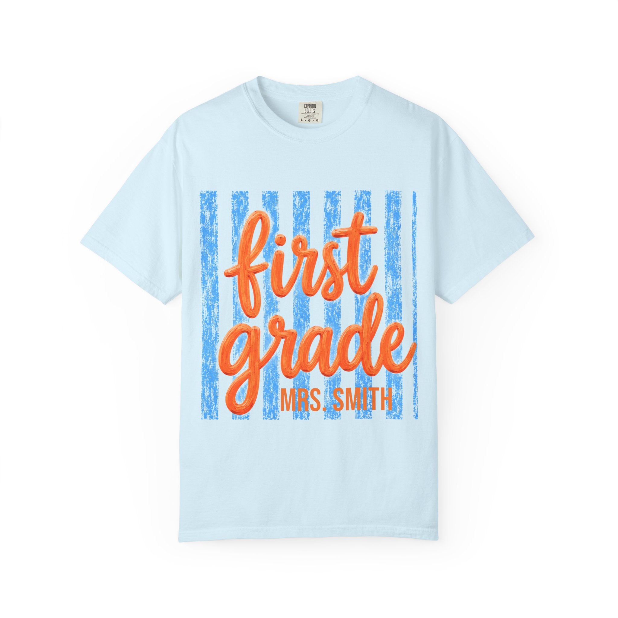 Personalized First Grade Teacher Shirt | 1st Grade Team Tee | Painted Script Back to School Shirt