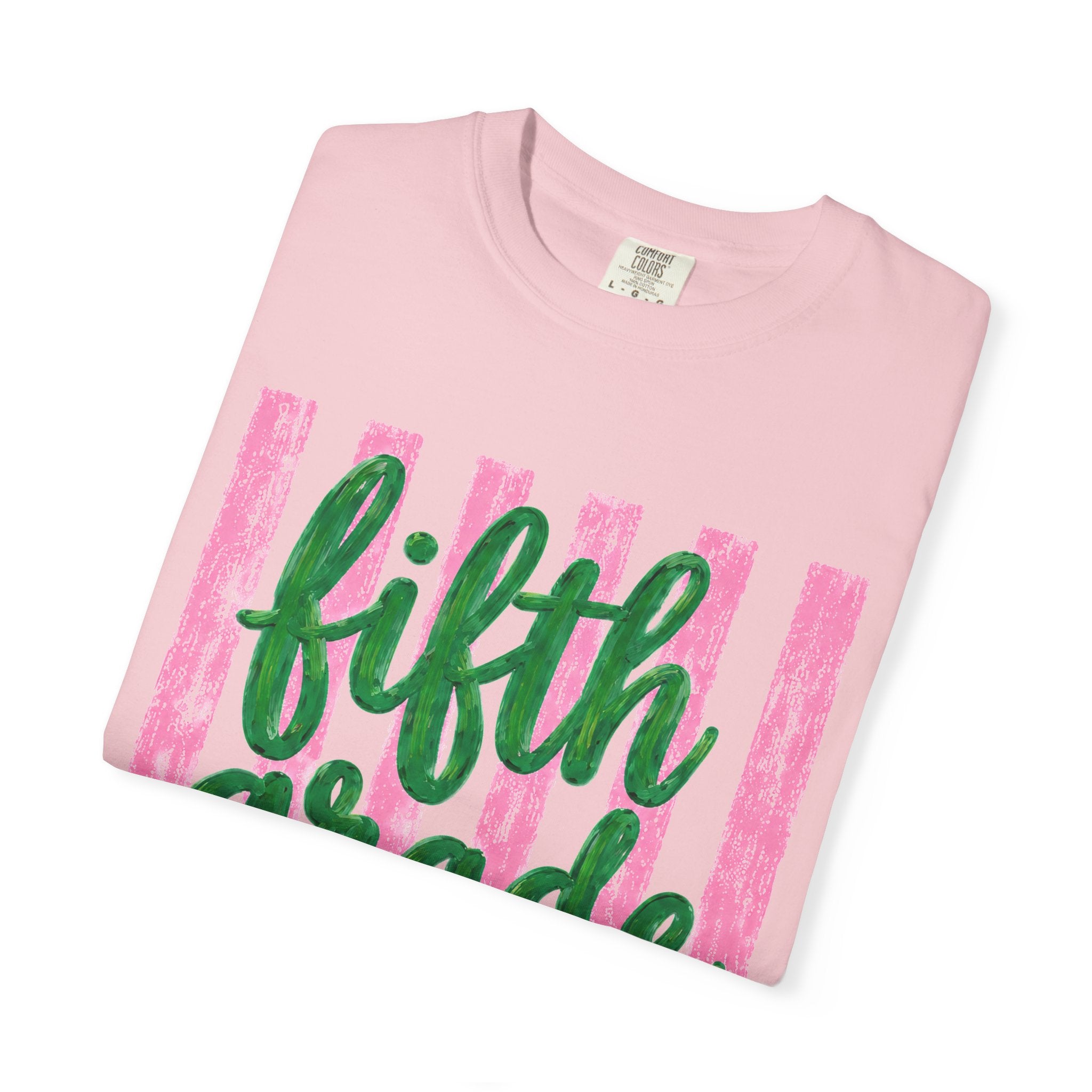 Personalized Fifth Grade Teacher Shirt | 5th Grade Team Tee | Painted Script Back to School Shirt