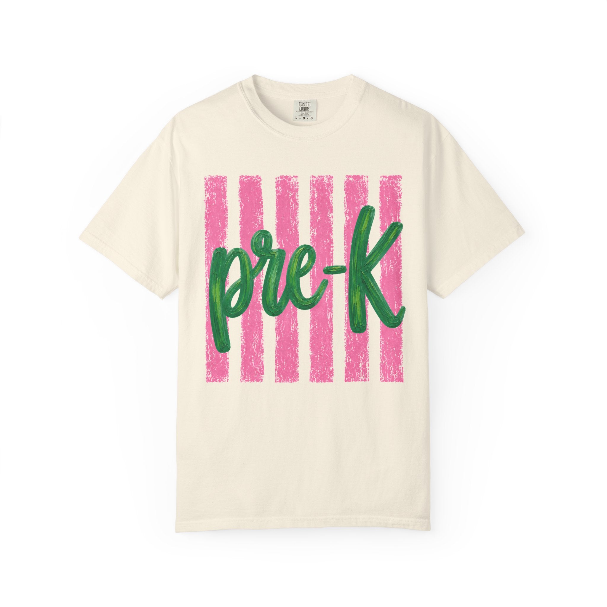 Pre-K Teacher Shirt | Pre K Grade Level Team Tee | Painted Script Back to School Shirt