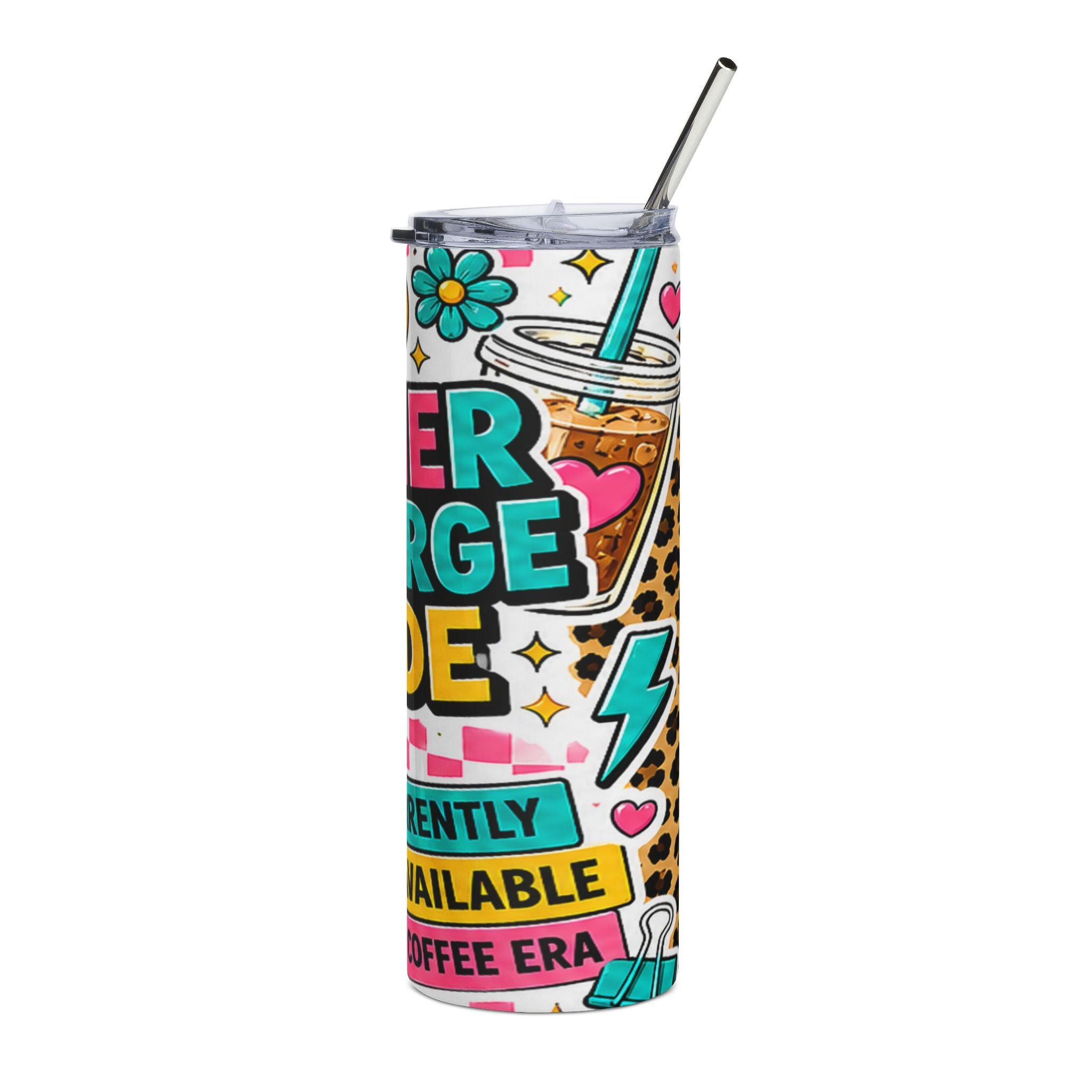 Teacher Recharge mode Stainless Steel Tumbler, 20oz