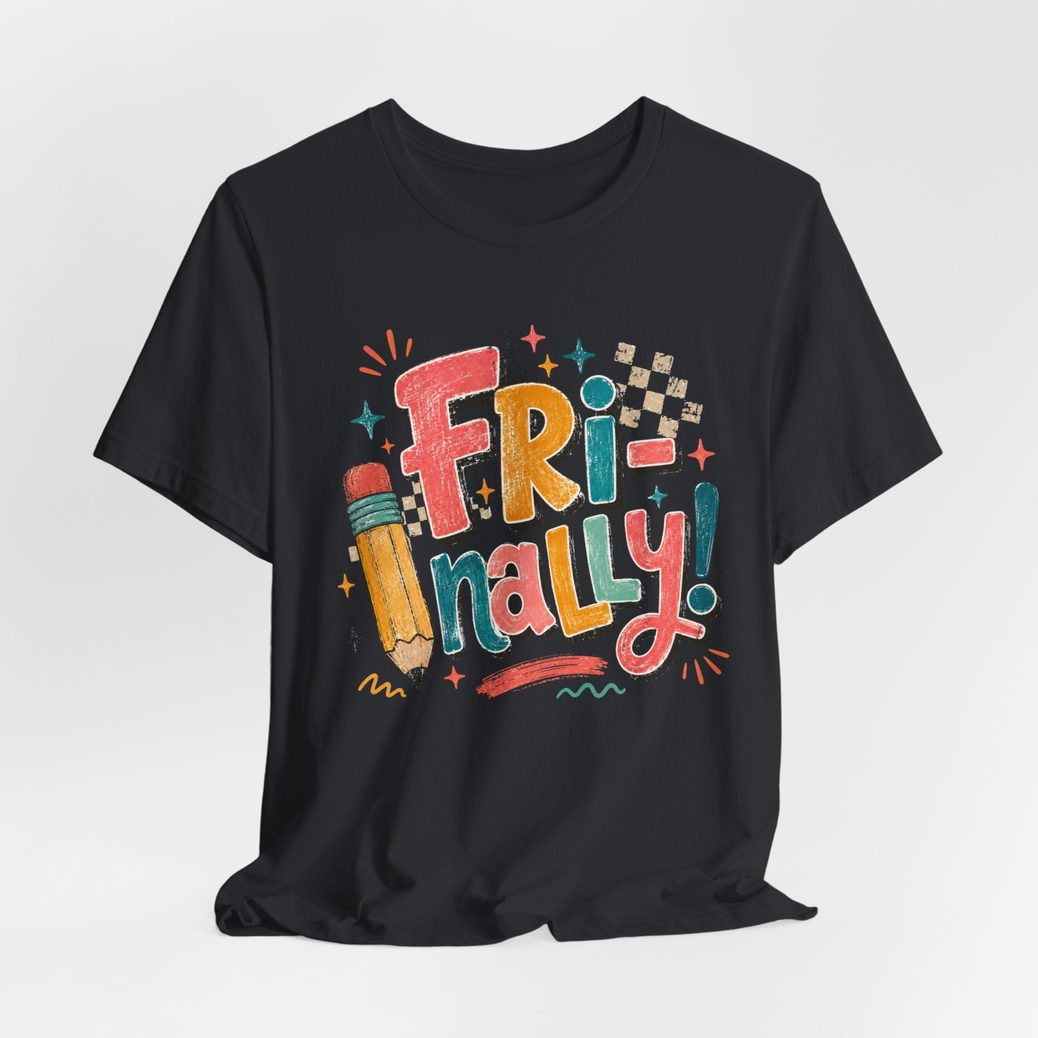 Fri-Nally Teacher Shirt | Retro Friday Teacher Tee
