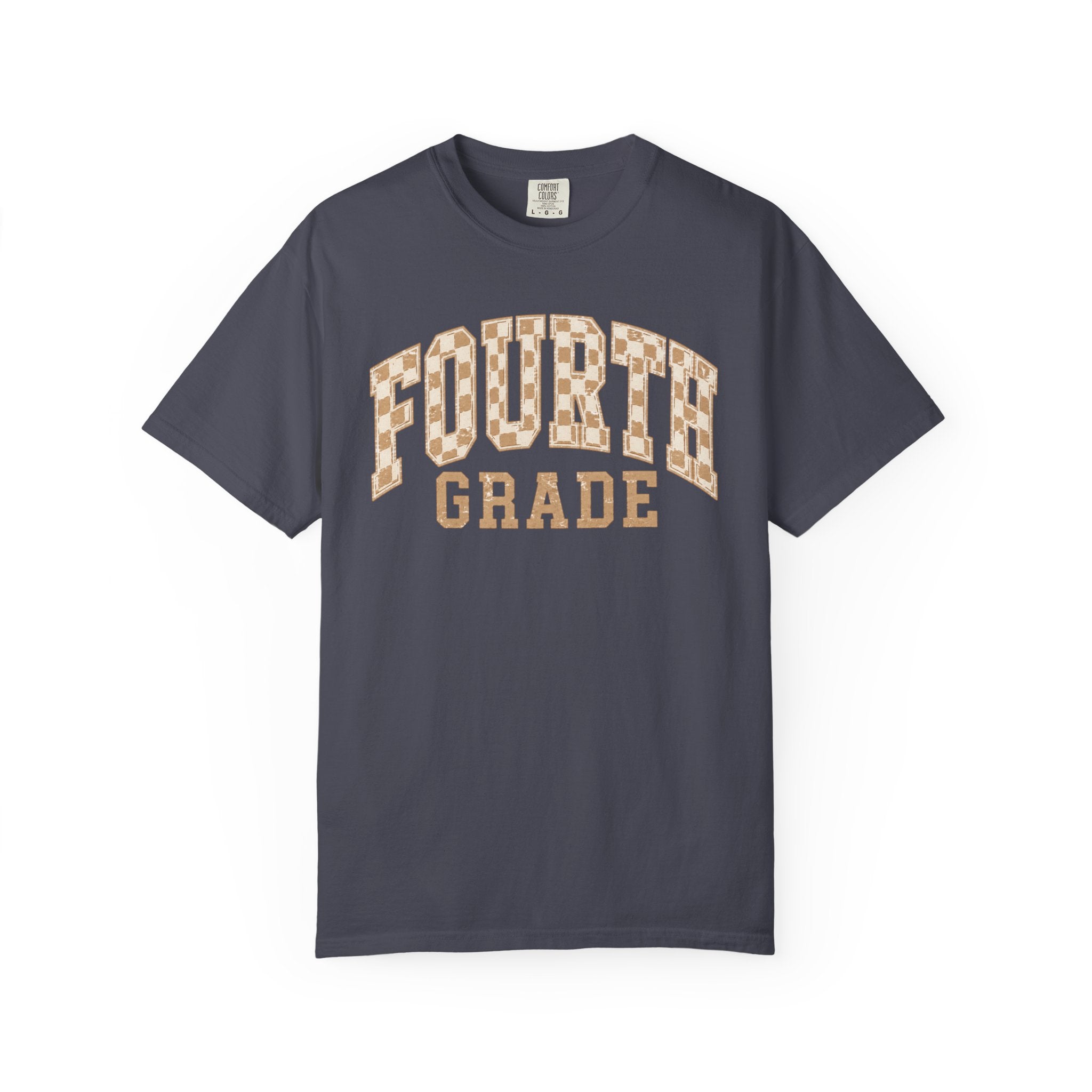Fourth Grade Teacher Shirt | Retro Leopard Teacher Tee