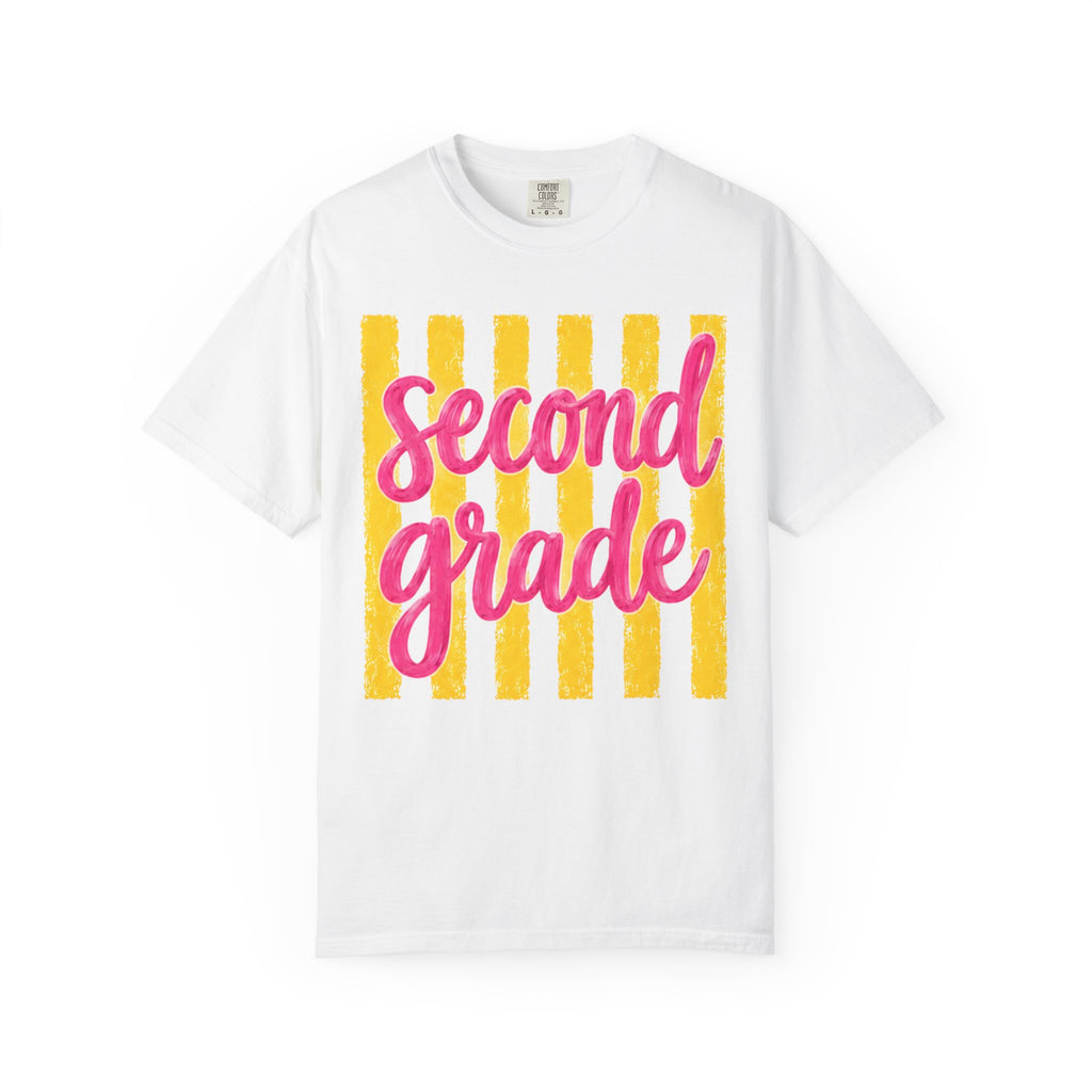 Second Grade Teacher Shirt | 2nd Grade Team Tee | Painted Script Back to School Shirt