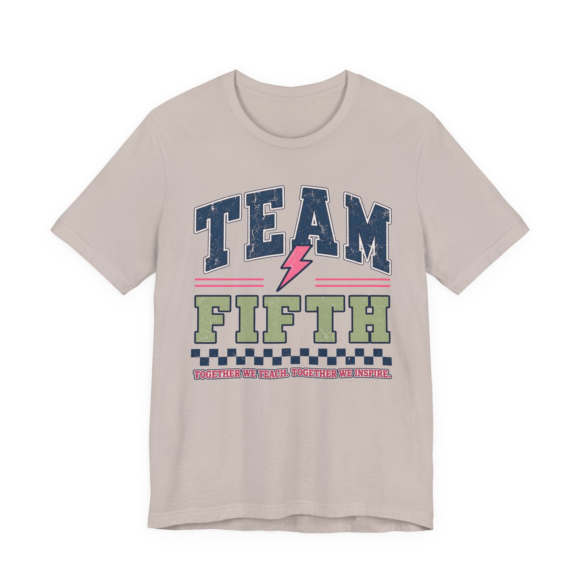 Fifth Grade Varsity Teacher Shirt | Custom Teacher Tee | Back to School Teacher Gift | Bella+Canvas 3001 Graphic T-Shirt