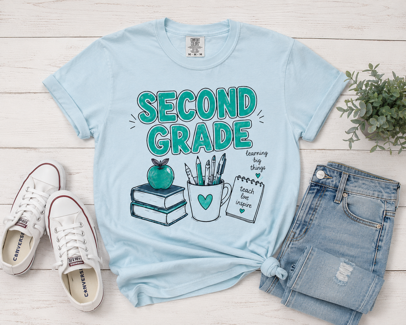 Second Teacher Shirt | Cute Back to School Shirt