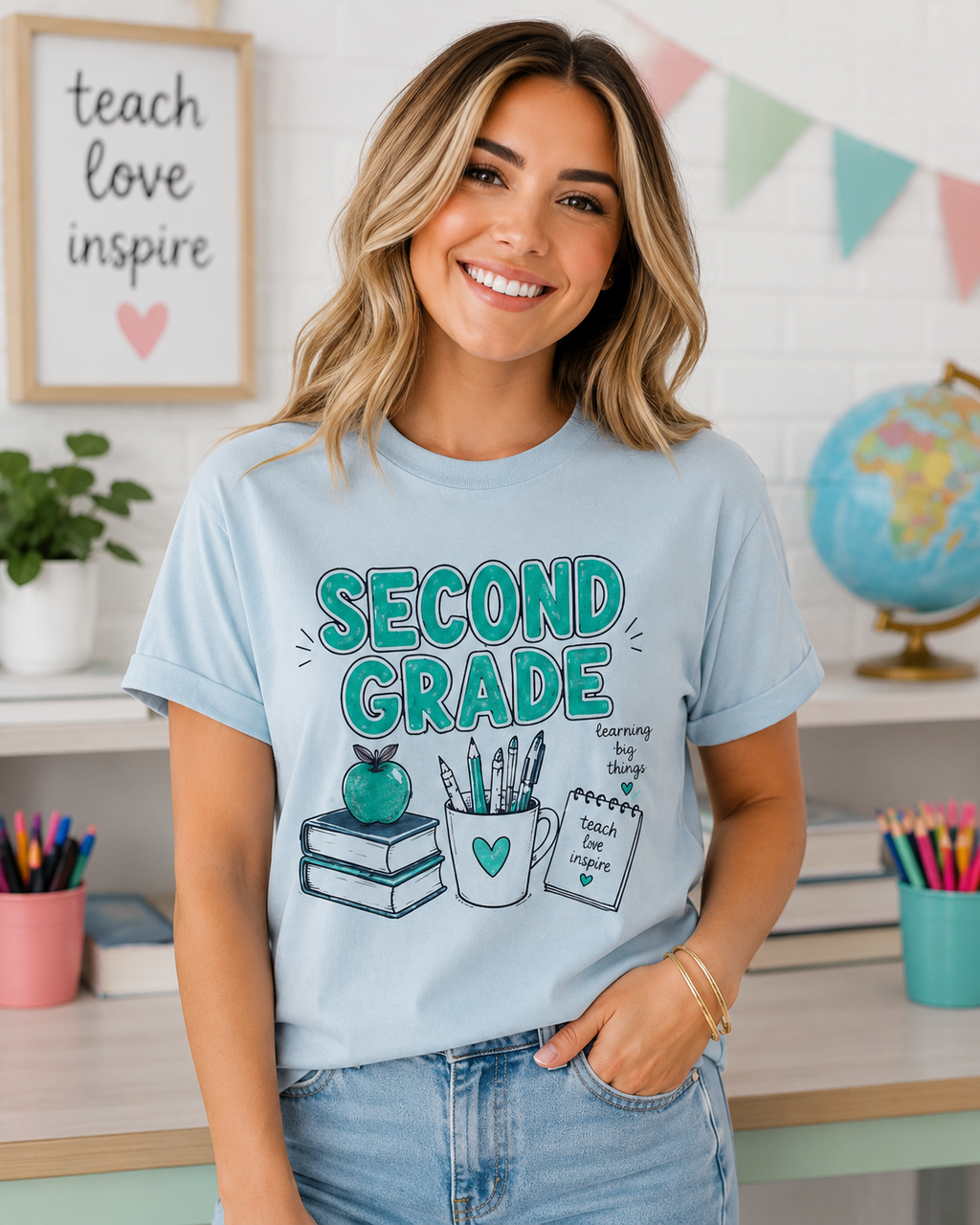 Second Teacher Shirt | Cute Back to School Shirt